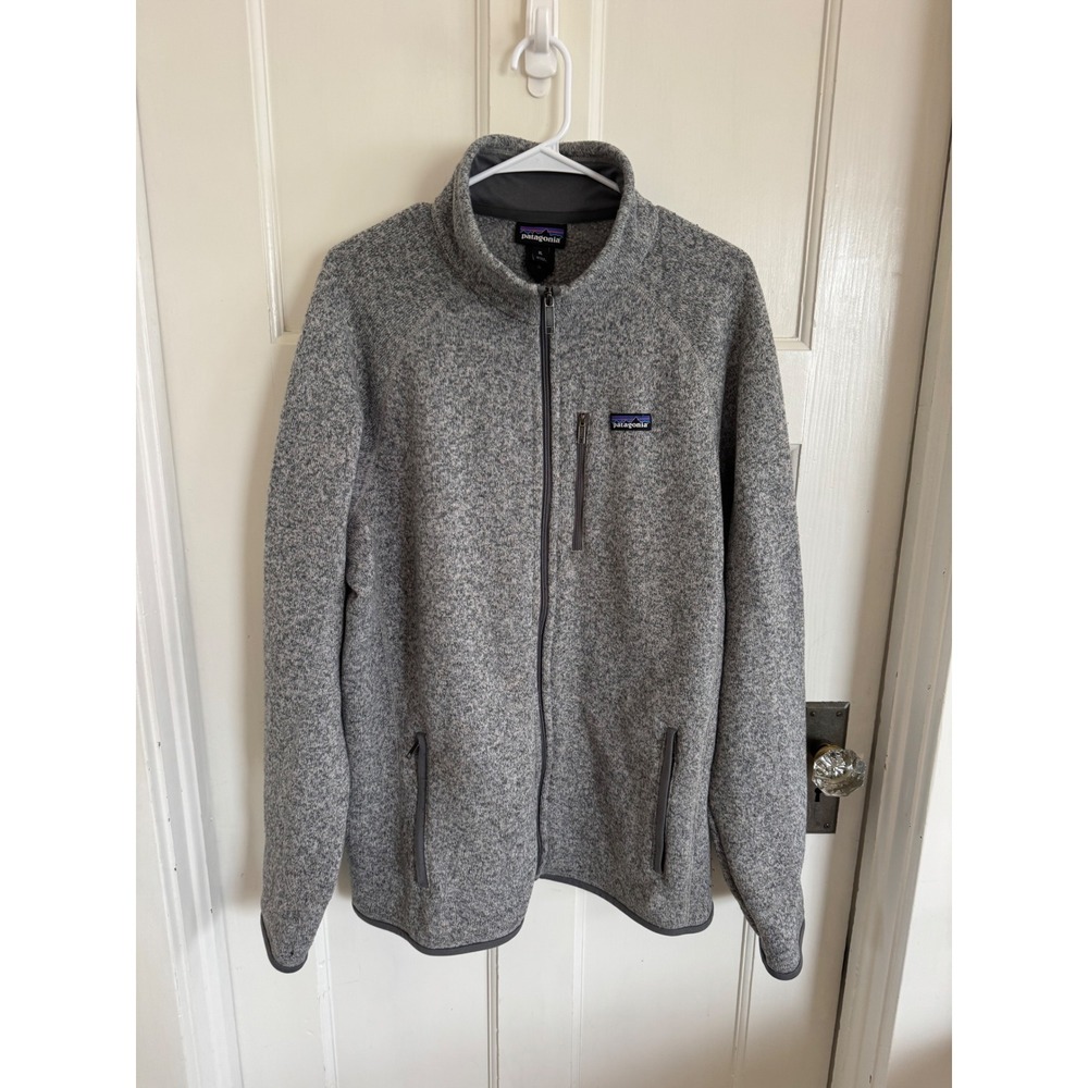 Patagonia men's Better Sweater gray fleece jacket size xl